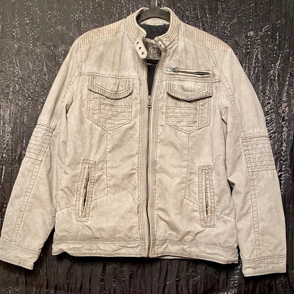 ✨FINAL PRICE🤑: Buckle Outerwear Embroidered Washed Jacket - Picture 2 of 16